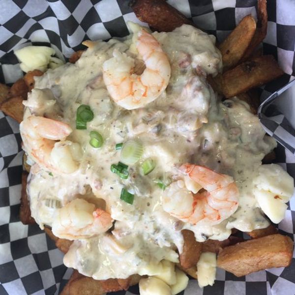 Seafood poutine